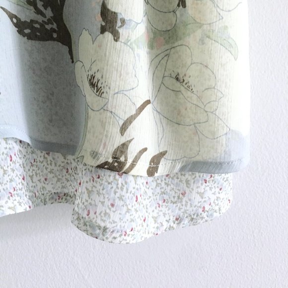 ⚡️SOLD⚡️ COPE UO chiffon layered tank - size Small - Picture 5 of 6